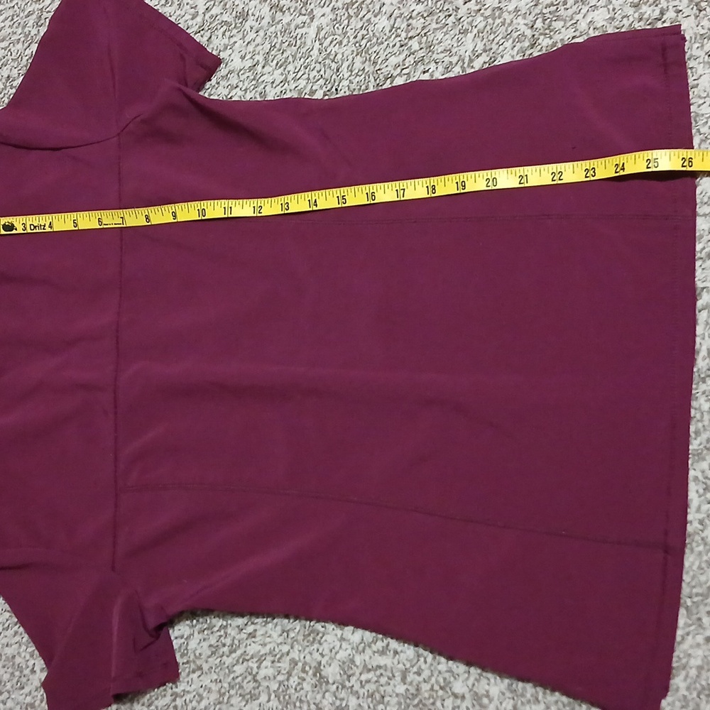 Women's Burgundy Scrubstar Nursing Set - Picture 5 of 15